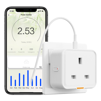 comprar Tuya Smart Home Plug UK Socket Travel Adapter Conversion Outlet APP Voz Funciona com Alexa Tipo C 16A WiFi RF433 Fabricação em linha