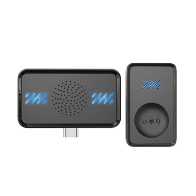 comprar Sinal de porta à prova d'água sem fio, sem bateria necessária, toque auto-alimentado, 58 melodias, volume ajustável de 4 níveis, fácil instalação, longo alcance, design de economia de energia Fabricação em linha