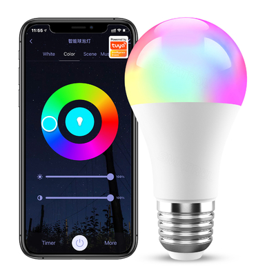 Bom preço Tuya Bulb 10W E27 WiFi Light Bulb LED 1000LM RGB Lamp App Trabalhar com Alexa Google Home Dimmable Timer 110v 220v on-line