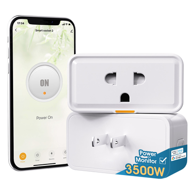 Bom preço Tuya Smart Plug 16A Socket WiFi com monitor de potência de tempo e Alexa Google Home Integração de vida inteligente para automação doméstica inteligente on-line