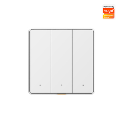 Bom preço Tuya WIFI RF433 Smart Wall Light Button Push Switch 110-250v Sem fio neutro Aplicação de voz de tempo de fogo único Tmall Genie, Alexa, Google Home on-line